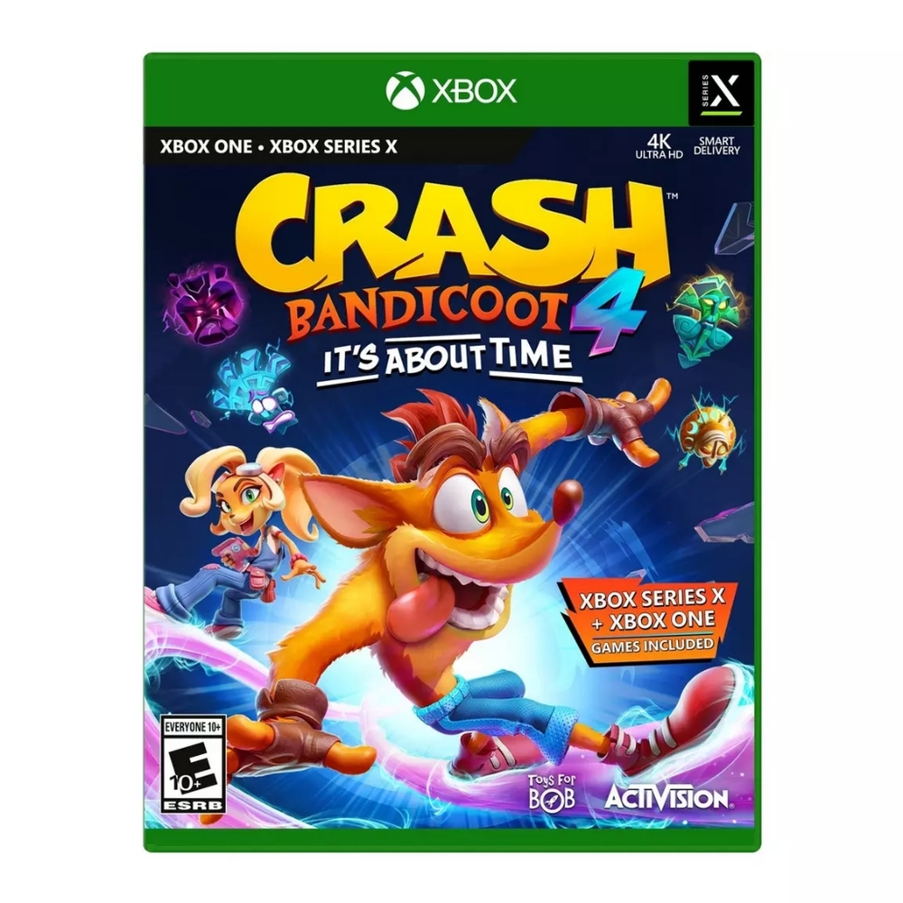 Crash Bandicoot 4 It's About Time - Xbox One Video Game